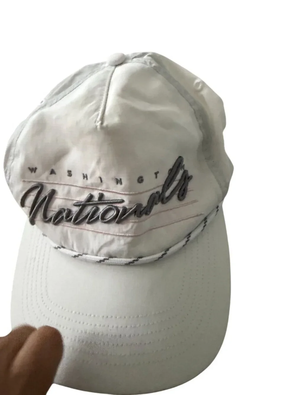 WASHINGTON NATIONALS MLB Unisex Throwback Retro Baseball Hat Cap